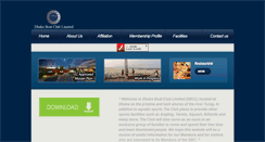 Desktop Screenshot of dhakaboatclub.com
